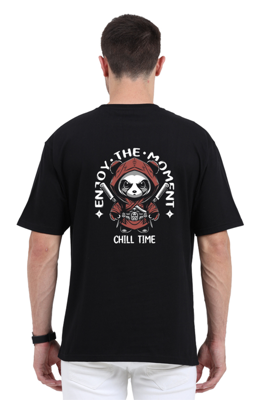 Oversized ninja panda T-shirt